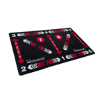 Zourglow Fußball Trainingsmatte 90x60cm XL - Mit Socken & Kick Trainer