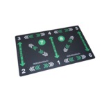 Fußball Trainingsmatte 60x90cm - Ballkontrolle & Koordination